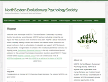 Tablet Screenshot of neepsociety.com